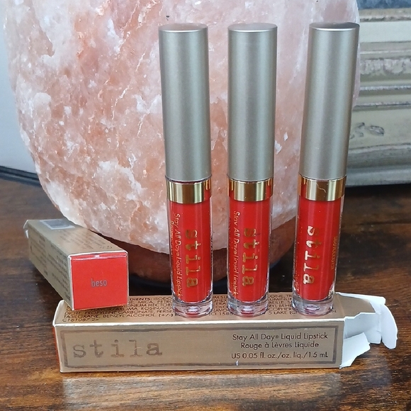 3 Pcs-Stila Stay All Day Liquid Lipstick Trio - Beso - Picture 1 of 4